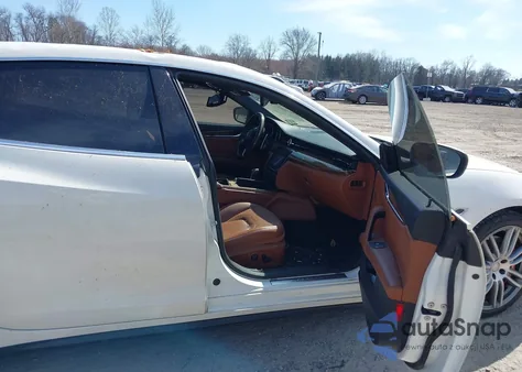 2017 Maserati Quattroporte S Q4 from USA, damaged, VIN ZAM56RRA3H1230296